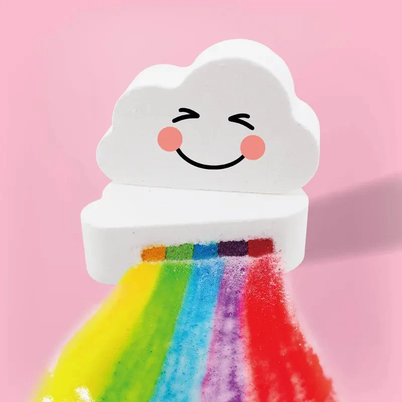 Rainbow kylpypommi